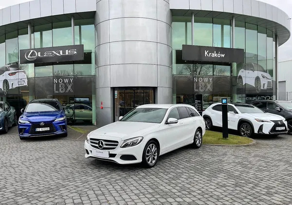 kraków Mercedes-Benz Klasa C cena 109900 przebieg: 63631, rok produkcji 2017 z Kraków